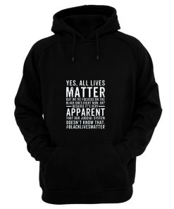 Black All Lives Matter Hoodie