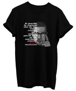 Black Lives Matter Malcolmx T Shirt