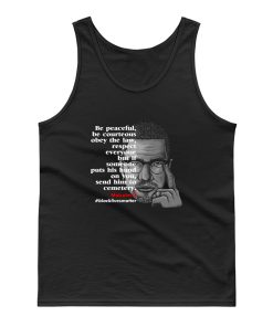 Black Lives Matter Malcolmx Tank Top