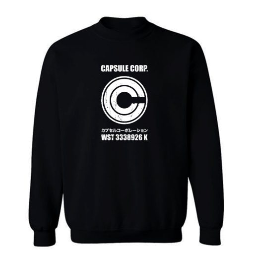 Capsule Corp Sweatshirt