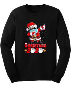 Christmas 2020 Toilet Paper Santa Claus Wear Mask Long Sleeve