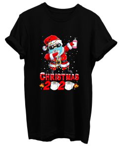 Christmas 2020 Toilet Paper Santa Claus Wear Mask T Shirt