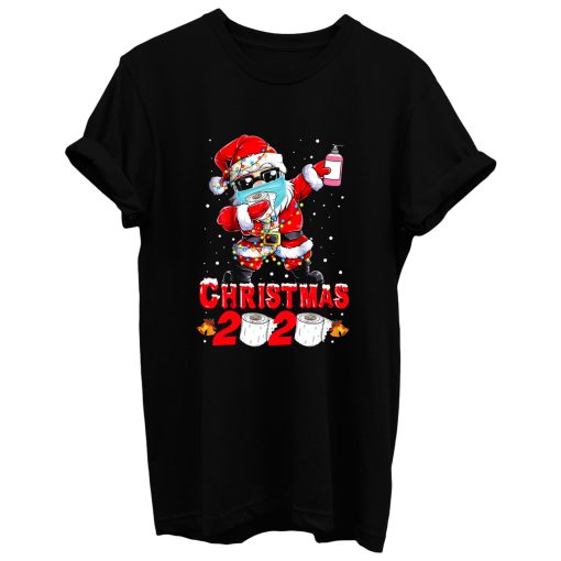 Christmas 2020 Toilet Paper Santa Claus Wear Mask T Shirt