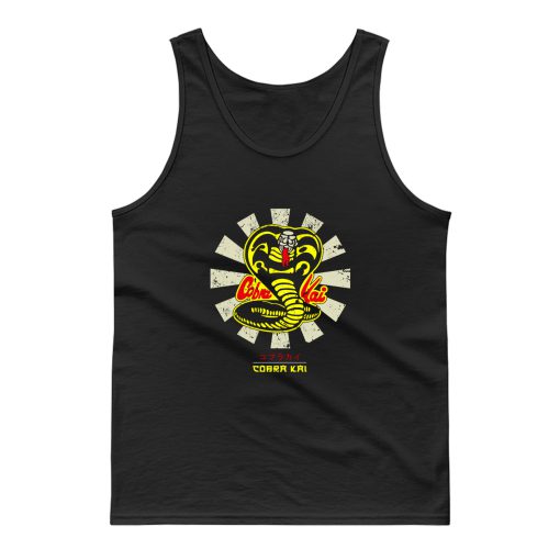 Cobra Kai Karate Kid Retro Japanese Tank Top