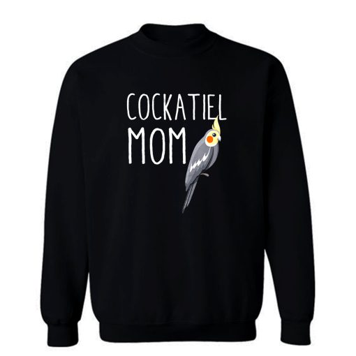 Cockatiel Mom Bird Sweatshirt