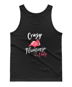 Crazy Flamingo Lady Tank Top