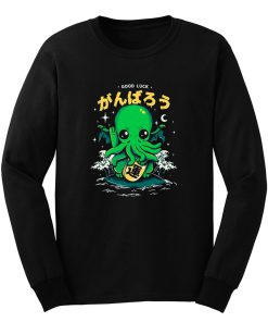 Cute Cthulhu Good Luck Long Sleeve