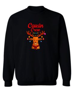 Cute Deer Cousin Crew Christmas Sweatshirt