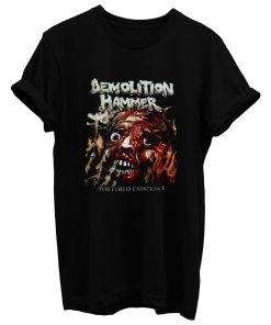 Demolition Hammer Tortured Existence Thrash Death Metal T Shirt