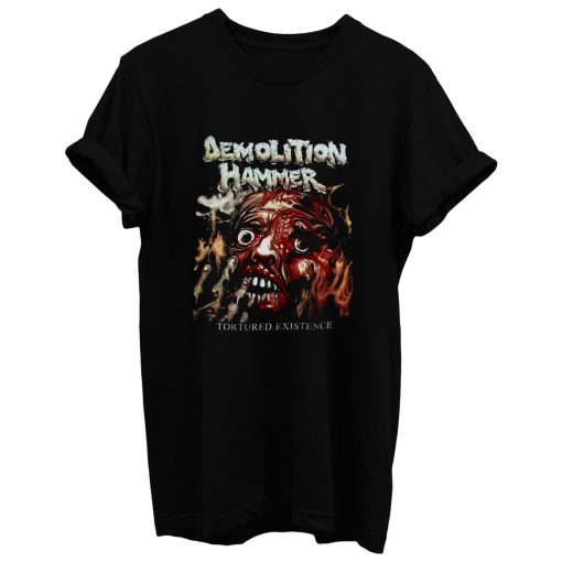 Demolition Hammer Tortured Existence Thrash Death Metal T Shirt