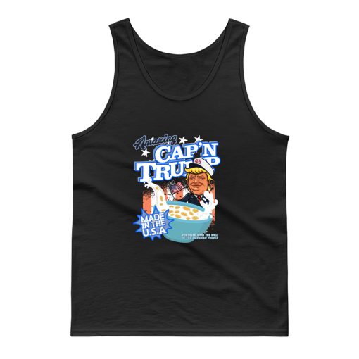 Donald Trump Amazing Capn Trump Tank Top