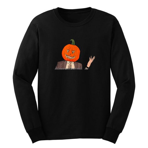 Dwight Pumpkin Head Long Sleeve