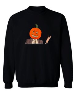 Dwight Pumpkin Head Sweatshirt