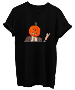 Dwight Pumpkin Head T Shirt