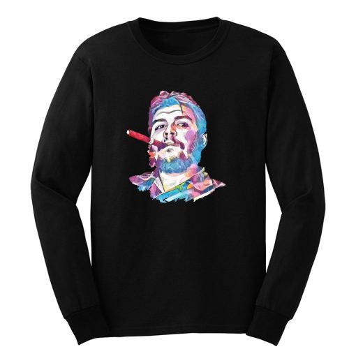 Ernesto Che Guevara Smoking Cigar Long Sleeve