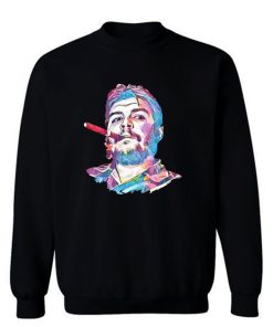 Ernesto Che Guevara Smoking Cigar Sweatshirt