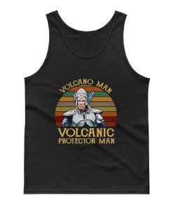 Euro Vision Volcanic Protector Man Volcano Fire Saga Jaja Ding Dong Contest Tank Top