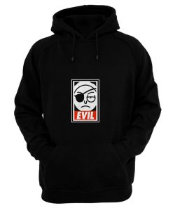 Evil Morty Obey Parody Hoodie