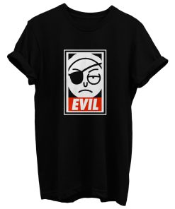 Evil Morty Obey Parody T Shirt