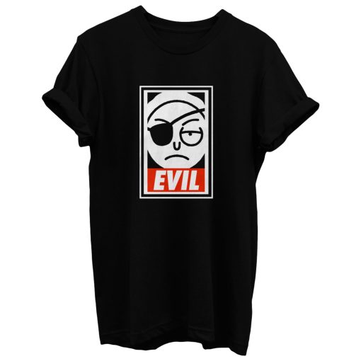 Evil Morty Obey Parody T Shirt