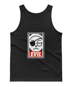 Evil Morty Obey Parody Tank Top