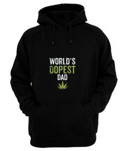 Father Dad Marijuana Weed Cannabis Leaf Fathers Day Hoodie