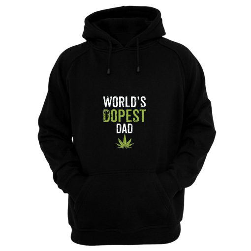 Father Dad Marijuana Weed Cannabis Leaf Fathers Day Hoodie