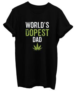 Father Dad Marijuana Weed Cannabis Leaf Fathers Day T Shirt