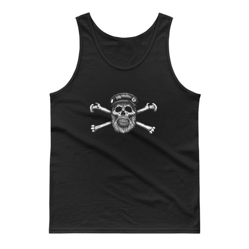 Fathers Day Skull Tank Top