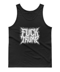 Fuck Trump Metal Logo Tank Top