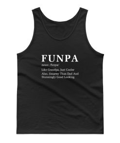 Funpa Noun Grandpa Grandfather Tank Top