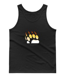 Gay Pride Bear Paw Tank Top