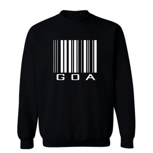Goa Barcode Sweatshirt