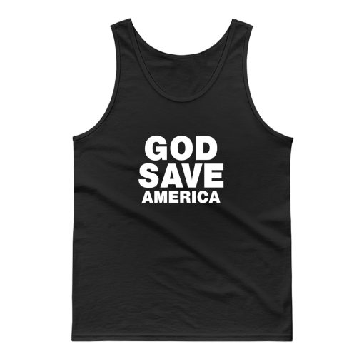 God Save America Tank Top