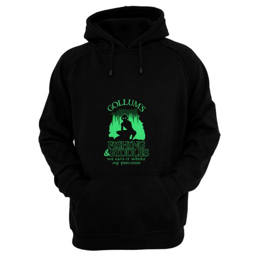 Gollums Fishing And Riddles Hoodie