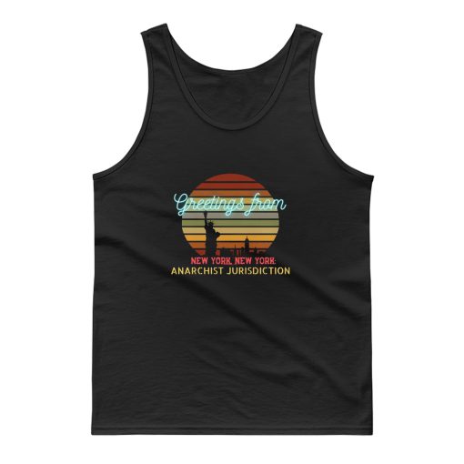 Greeting From New York City Tank Top