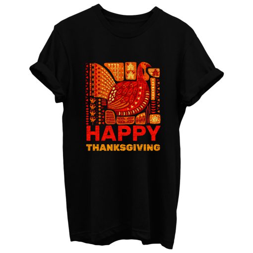 Happy Thanksgiving Turkey Day Thankful Fall Harvest T Shirt