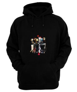 Horror Movie Characters Friends Halloween Hoodie