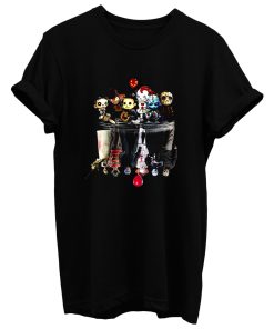 Horror Movie Characters Friends Halloween T Shirt