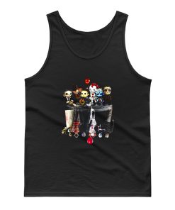 Horror Movie Characters Friends Halloween Tank Top