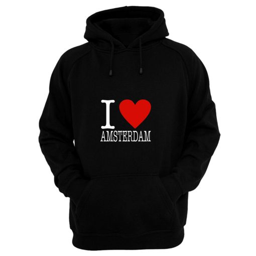 I Love Amsterdam Classic Hoodie