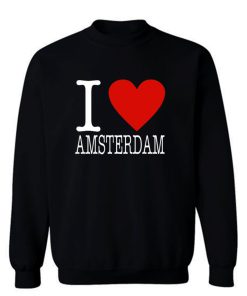 I Love Amsterdam Classic Sweatshirt