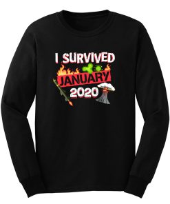 I Survived January 2020 Long Sleeve