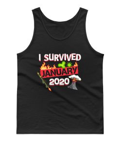 I Survived January 2020 Tank Top