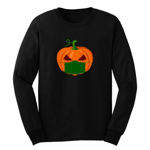 Jack O Lantern Face Mask Long Sleeve