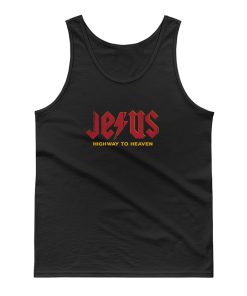 Jesus High Way To Heaven Tank Top