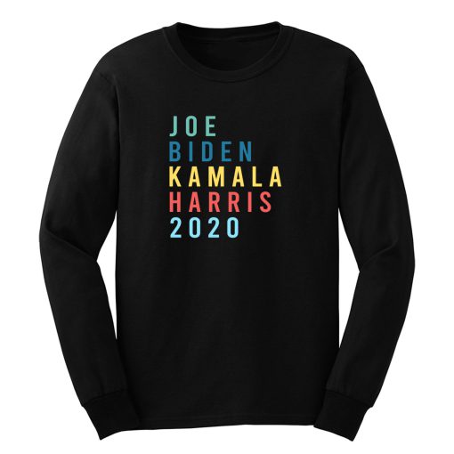 Joe Biden Kamala Harris 2020 Long Sleeve