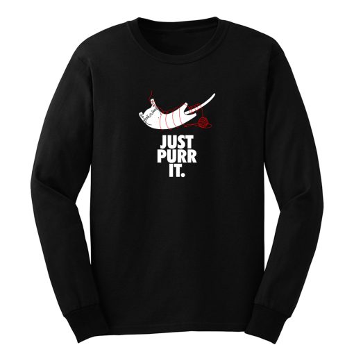 Just Purrr It Long Sleeve