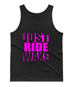 Just Ride Wake Purple Tank Top