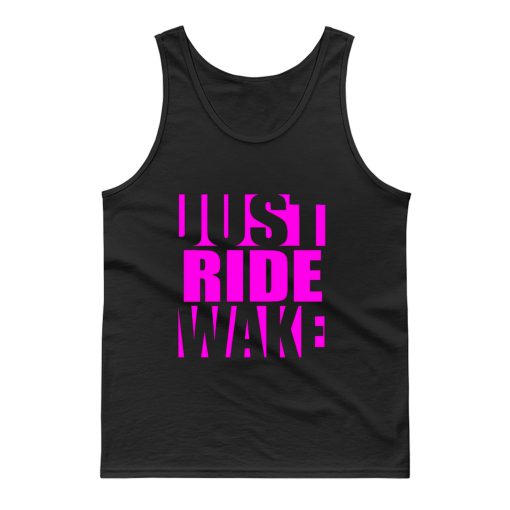 Just Ride Wake Purple Tank Top